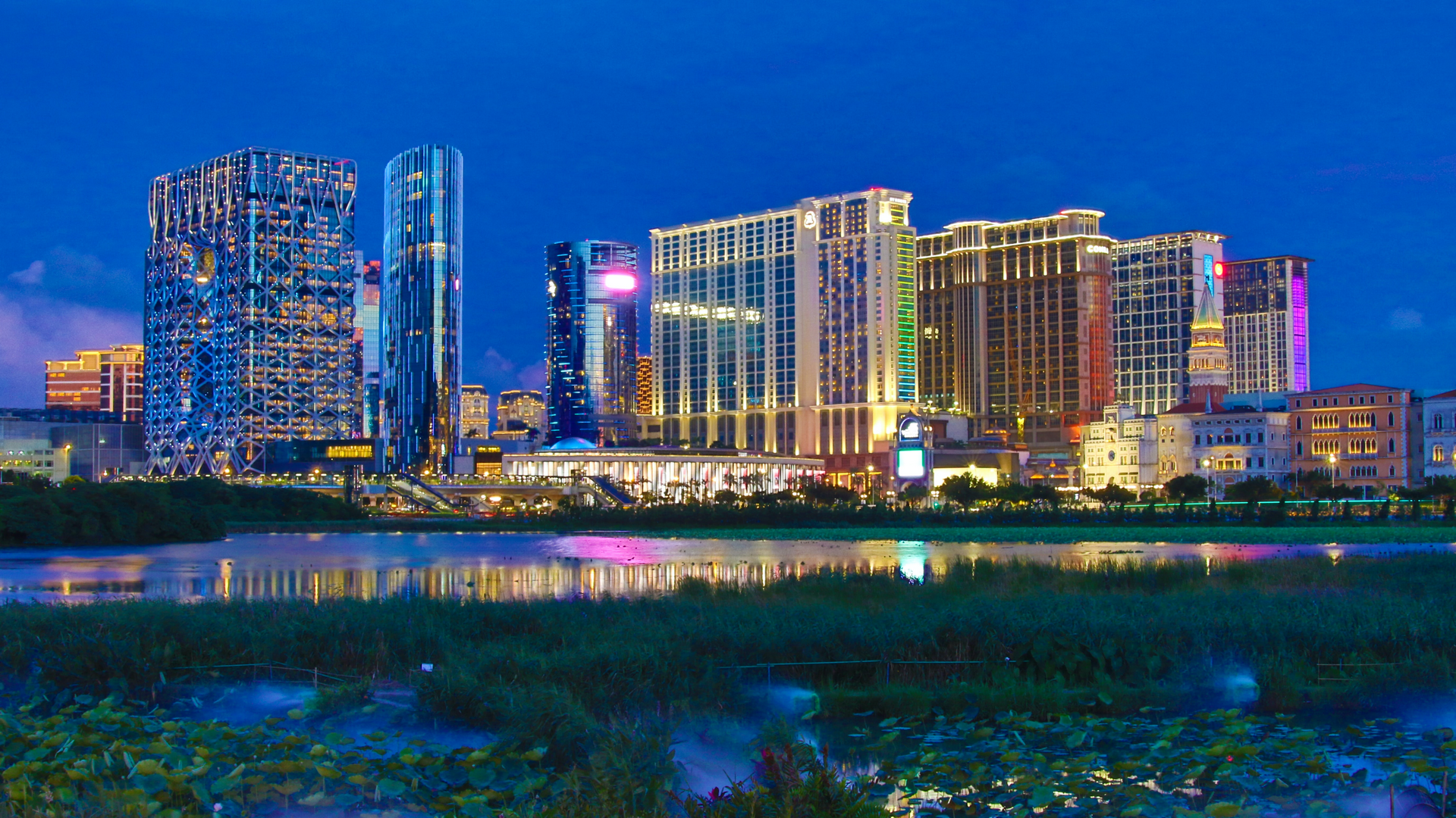A view in Macau